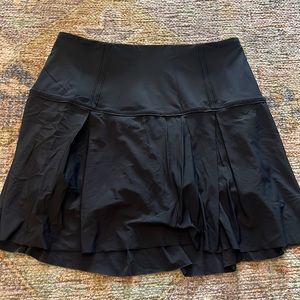 High Waisted Black Lululemon Skort
